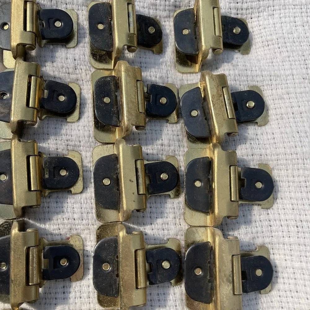 Vintage Style Amerock Double Demountable Cabinet Hinge 3/8